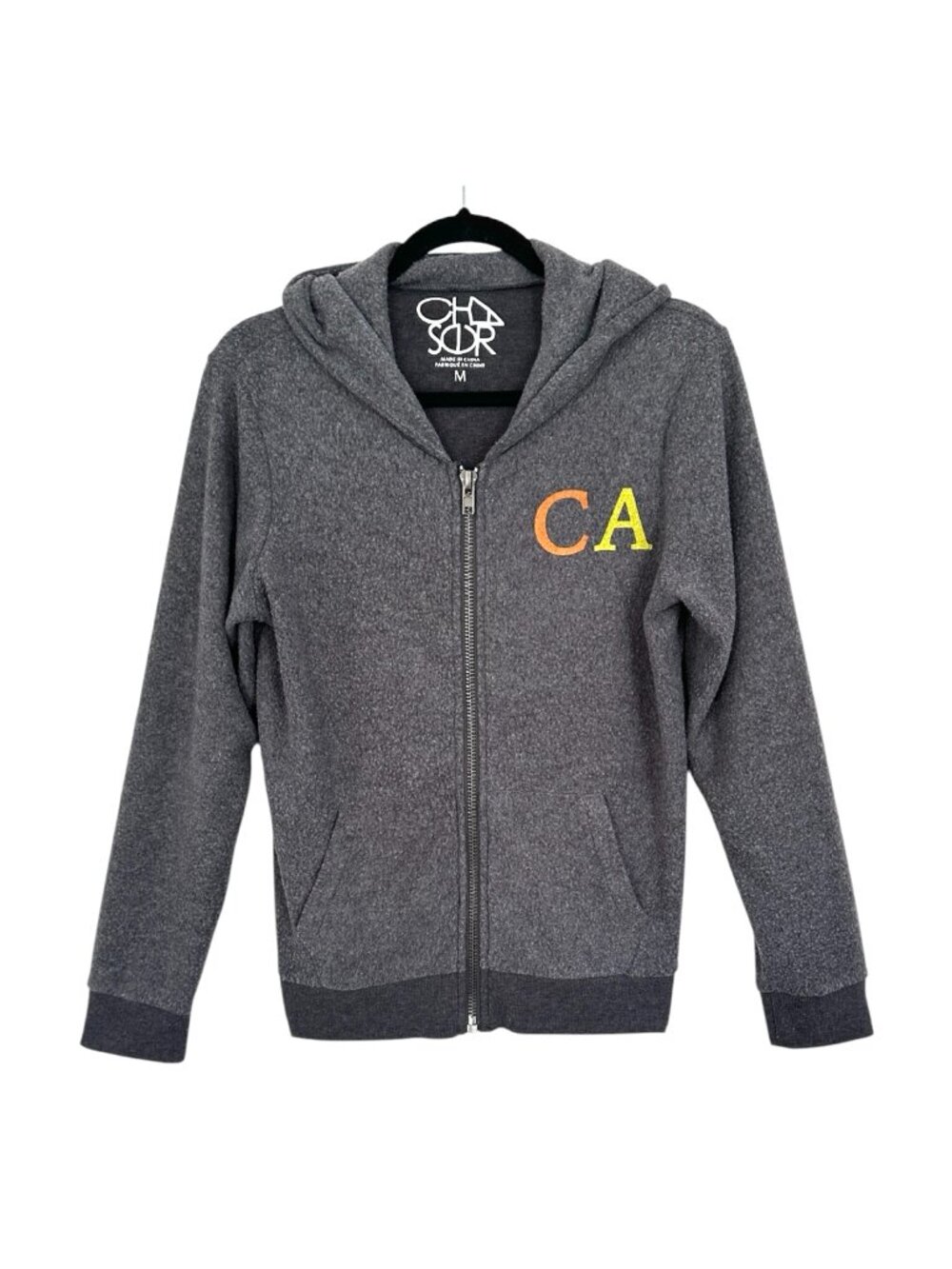 Chaser California Graphic Zip-Up Hoodie